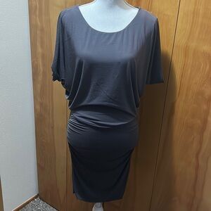 Velvet by Graham & Spencer Gray Midi Dress